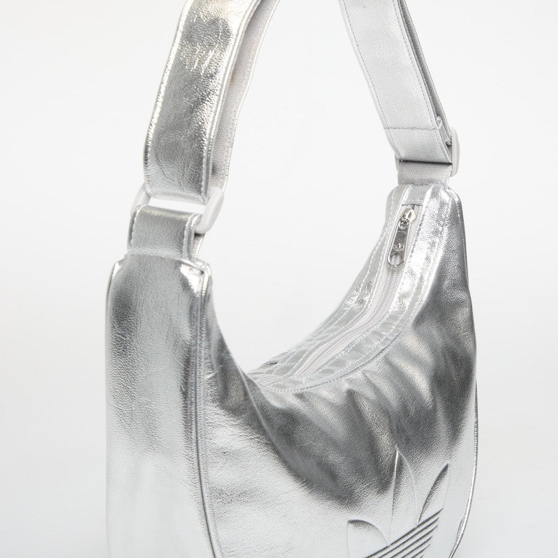 adidas Adicolor Half Crescent Bag Metallic Pu Silver Met.
