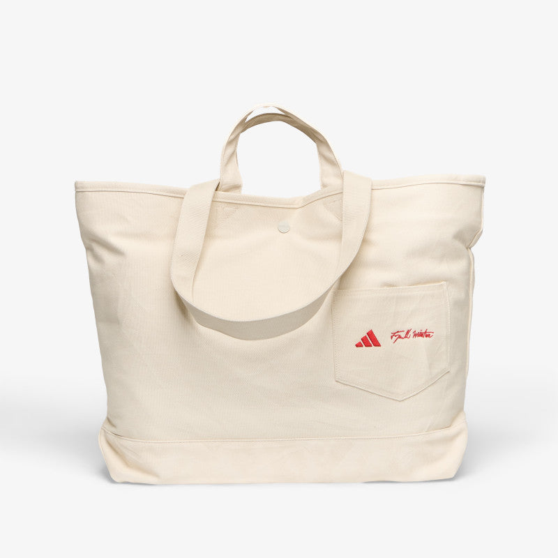 adidas x Tyrrell Winston Tote Bag Wonder White/ Black