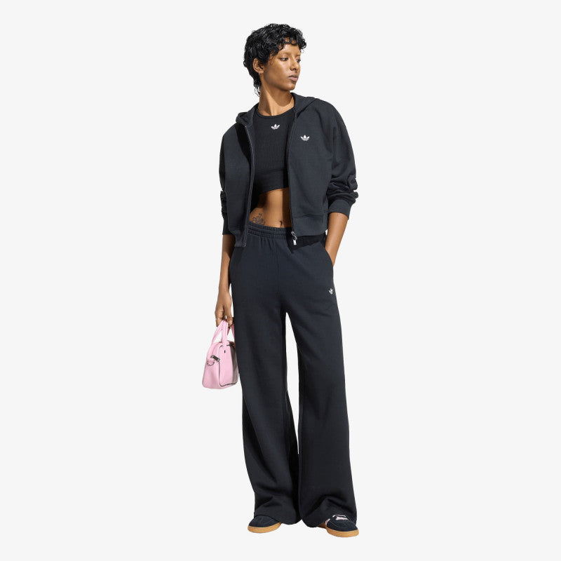 adidas Essentials Wide Leg French Terry Pants Black