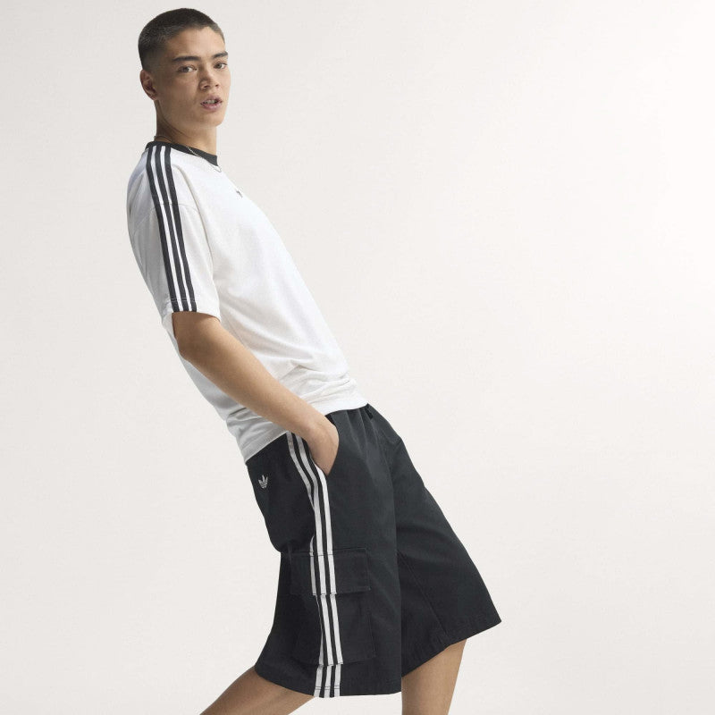 adidas Adicolor Cotton Twill Cargo Shorts Black