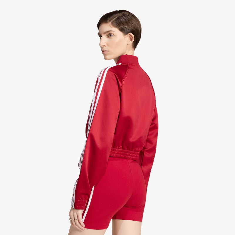 adidas Satin Sst Jacket Team Victory Red/ White
