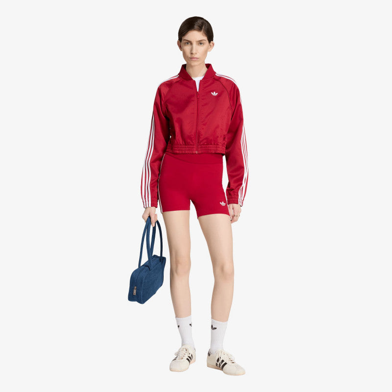 adidas Satin Sst Jacket Team Victory Red/ White