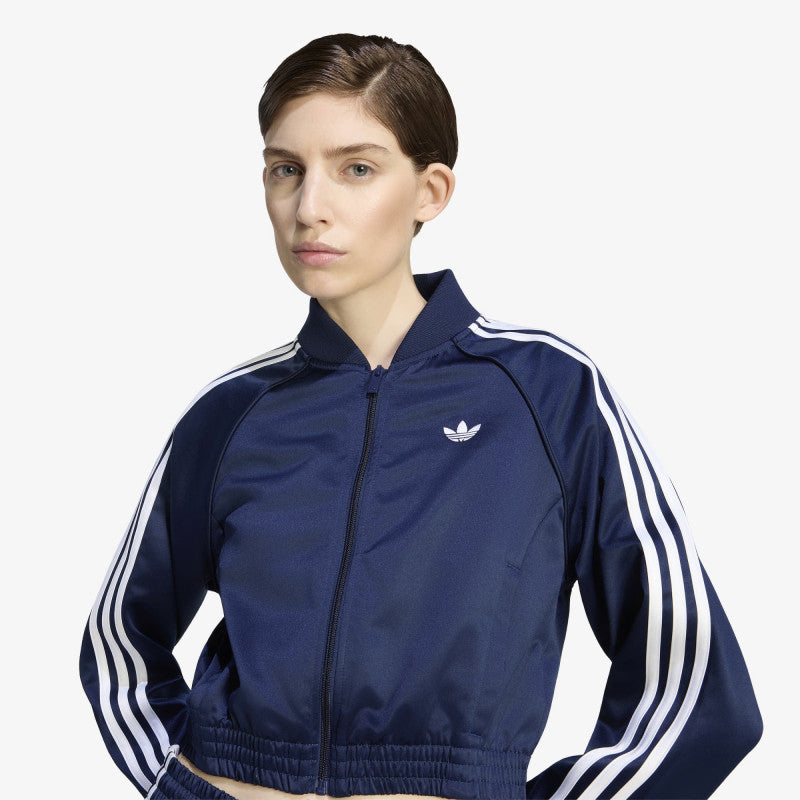 adidas Satin Sst Jacket Night Indigo/ White