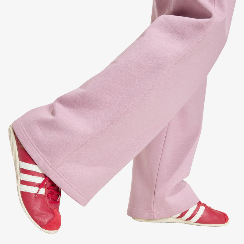 adidas Essentials Wide Leg Fleece Pants Magic Mauve