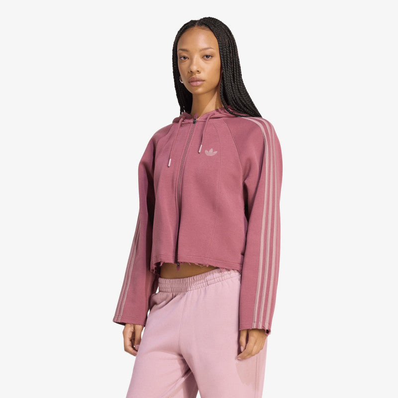 adidas SST 2.0 Cropped Hoody Quiet Crimson/ Wonder Oxide