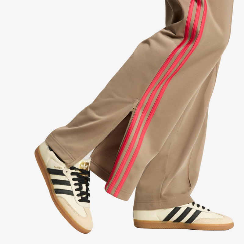 adidas Firebird Loose Tracksuit Pants Khaki Six/ Power Pink