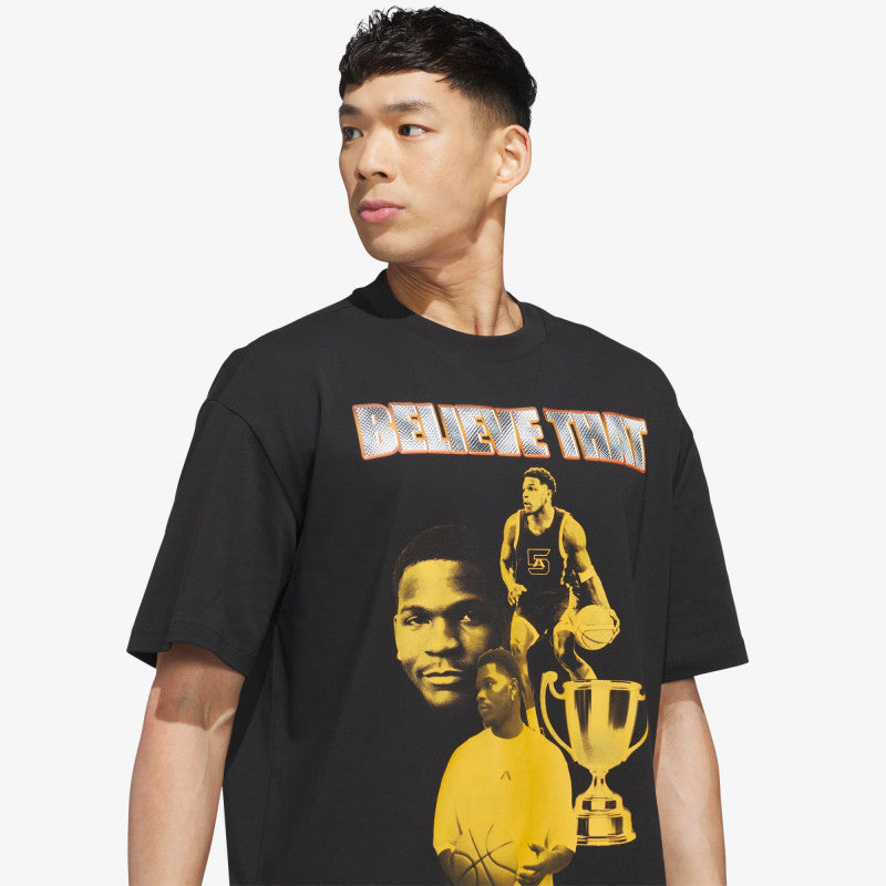 adidas Anthony Edwards Bling Tee Black