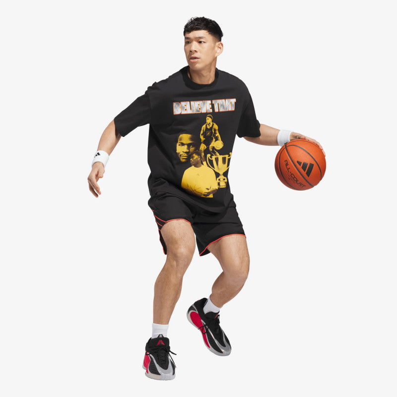 adidas Anthony Edwards Bling Tee Black