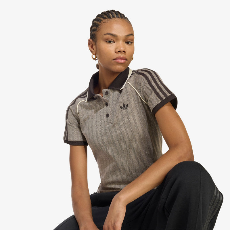 adidas Polo Shirt Light Brown