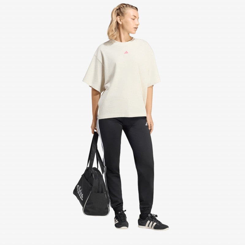 adidas 3-Stripes Studio T-Shirt Chalk White Mel.