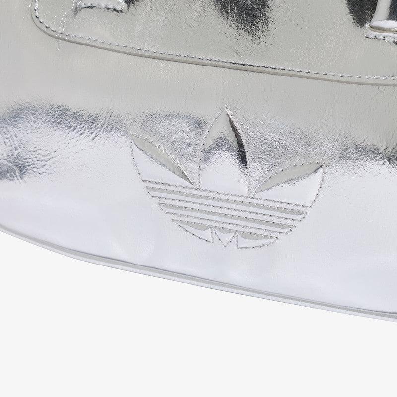 adidas Adilenium Season 5 Metallic Shoulder Bag Silver Met.