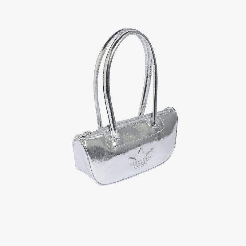 adidas Adilenium Season 5 Metallic Shoulder Bag Silver Met.