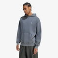 adidas Trefoil Essentials Washed Loose Hoodie Preloved Ink