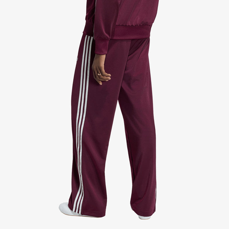 adidas Firebird Adicolor Loose Track Tracksuit Bottoms Maroon