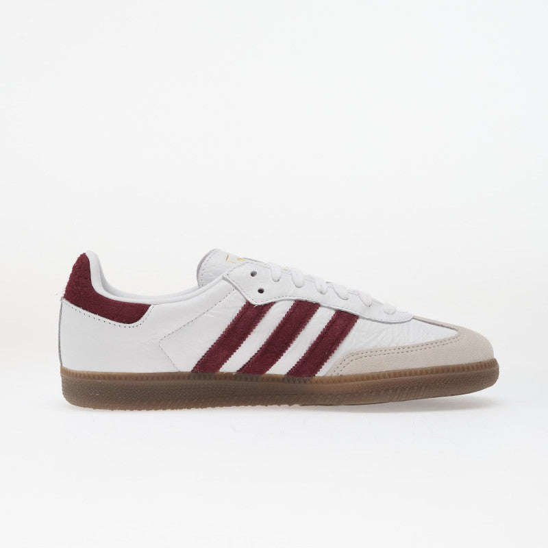 adidas Samba OG Ftwr White/ Maroon/ Gum5 41
