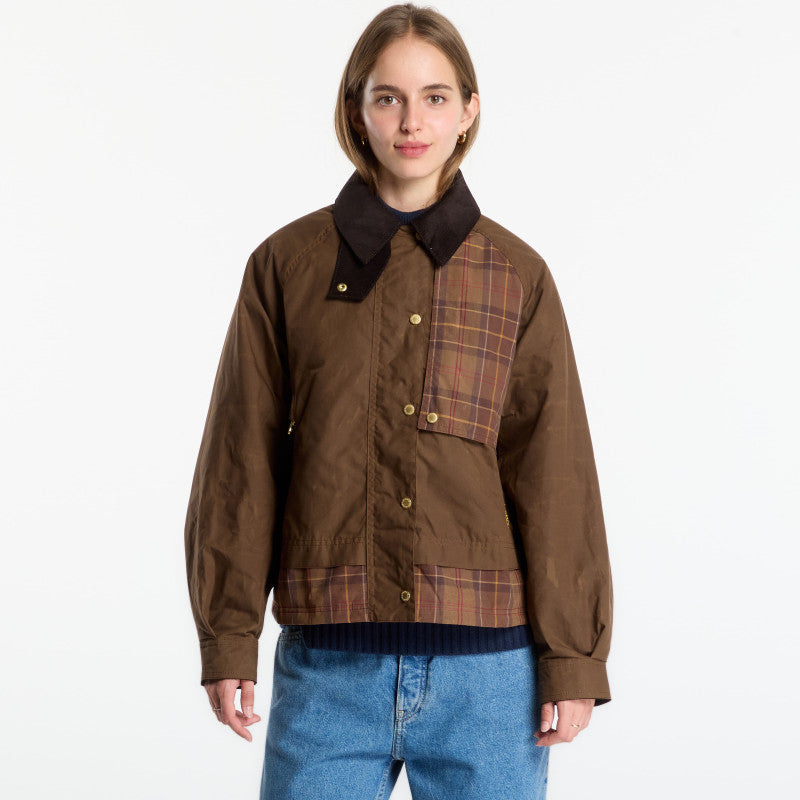 Barbour Truro Casual Jacket Bark/ Muted/ Mixed Tartan