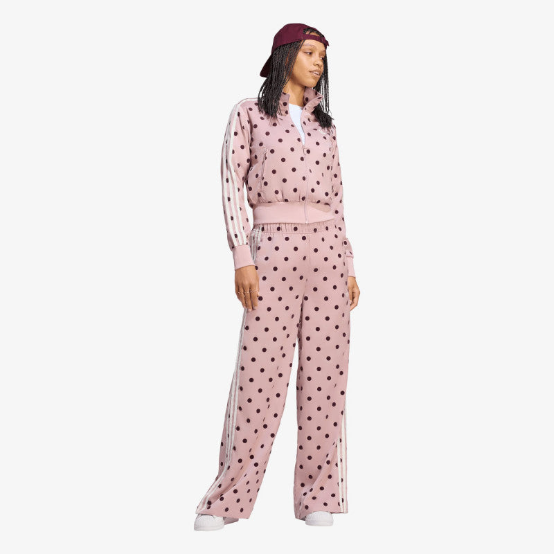 adidas Satin Polka Dots Tt Track Top Dual Lilac