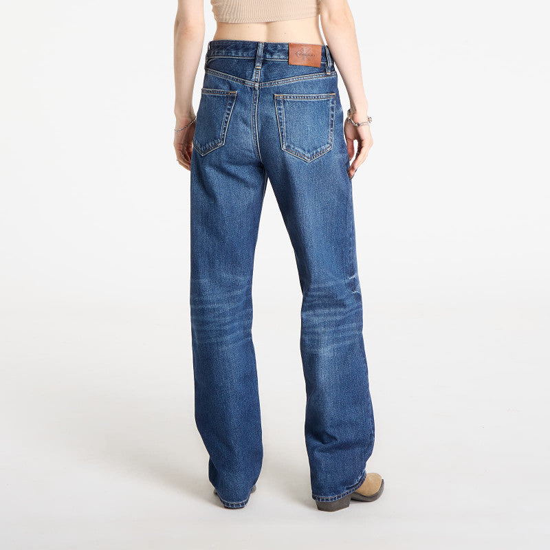 Jeansy Calvin Klein Jeans Signature 90S Straight Jeans Blue