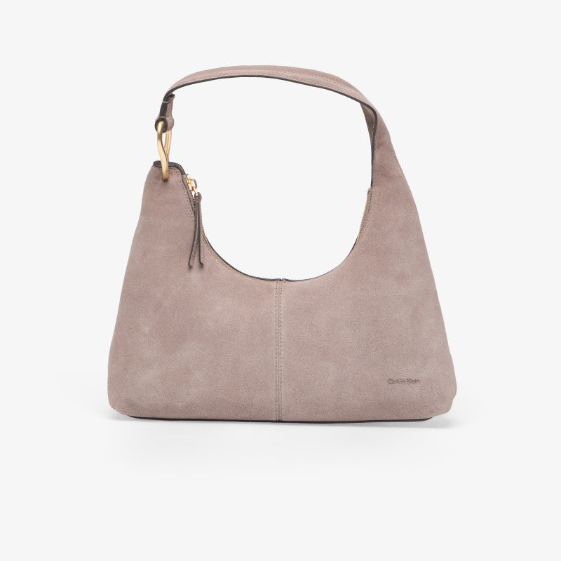 Calvin Klein Slouchy Suede Should Brown
