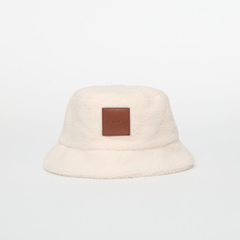 Calvin Klein All-Over Sherpa W/ Patch Bucket BIRCH