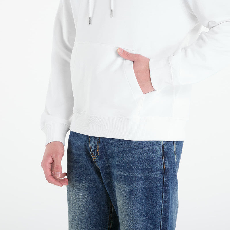 Calvin Klein Jeans Ls Eu 350Terry Badge Hoodie Bright White