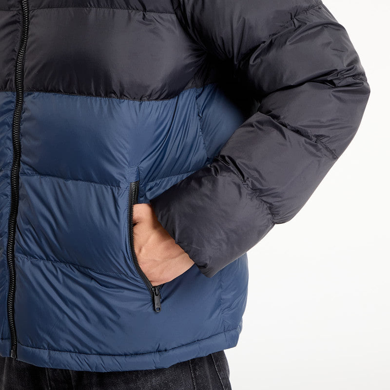 puchowa Calvin Klein Jeans Ls Nylon Color Bock Jacket Black