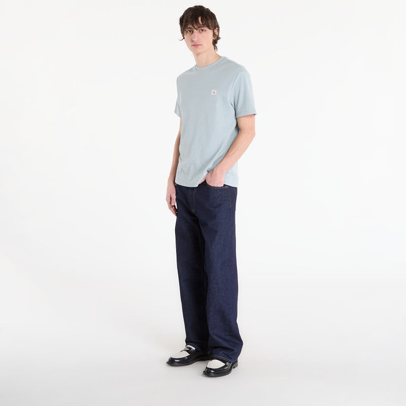 Jeansy Calvin Klein Jeans Baggy Ck Classic Rinsed Jeans Blue