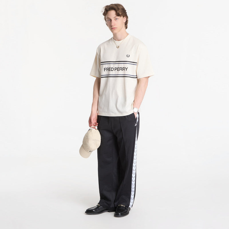Fred Perry Fred Perry Graphic T-Shirt Beige