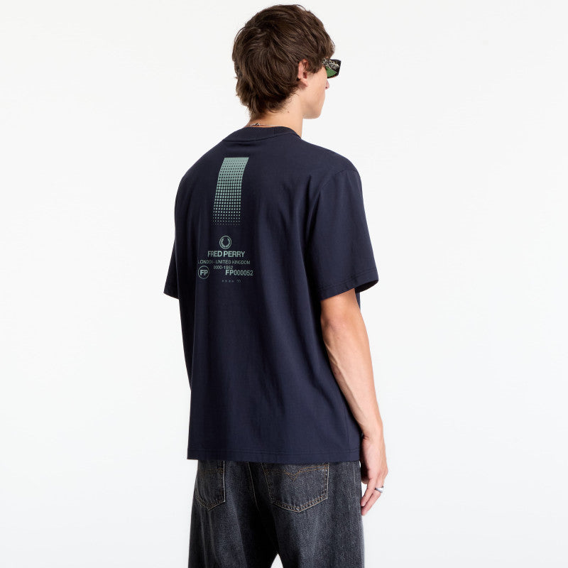 FRED PERRY 1952 Graphic Tshirt Navy
