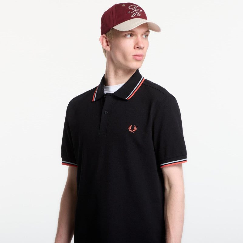 Fred Perry Twin Tipped Fred Perry Shirt Black