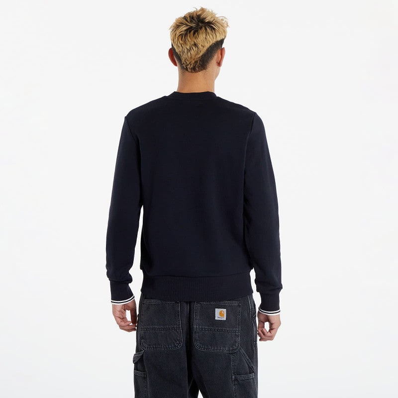 FRED PERRY Crewneck Sweatshirt Navy