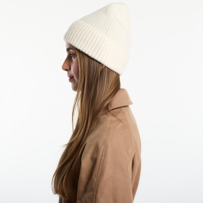 MC2 Saint Barth Moss Wool Beanie Off White