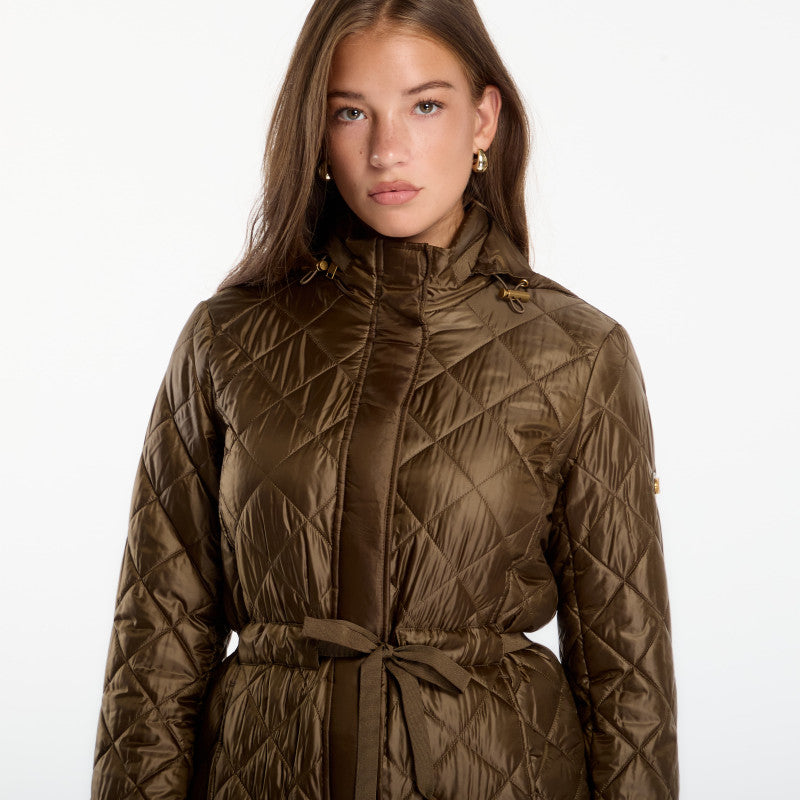 Michael Kors Eco Belted Puffer Duffle