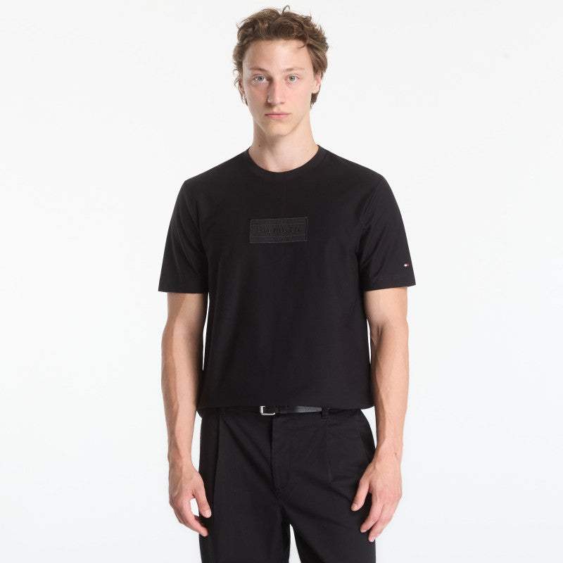 Tommy Hilfiger Mix Media Graphic Tee Black
