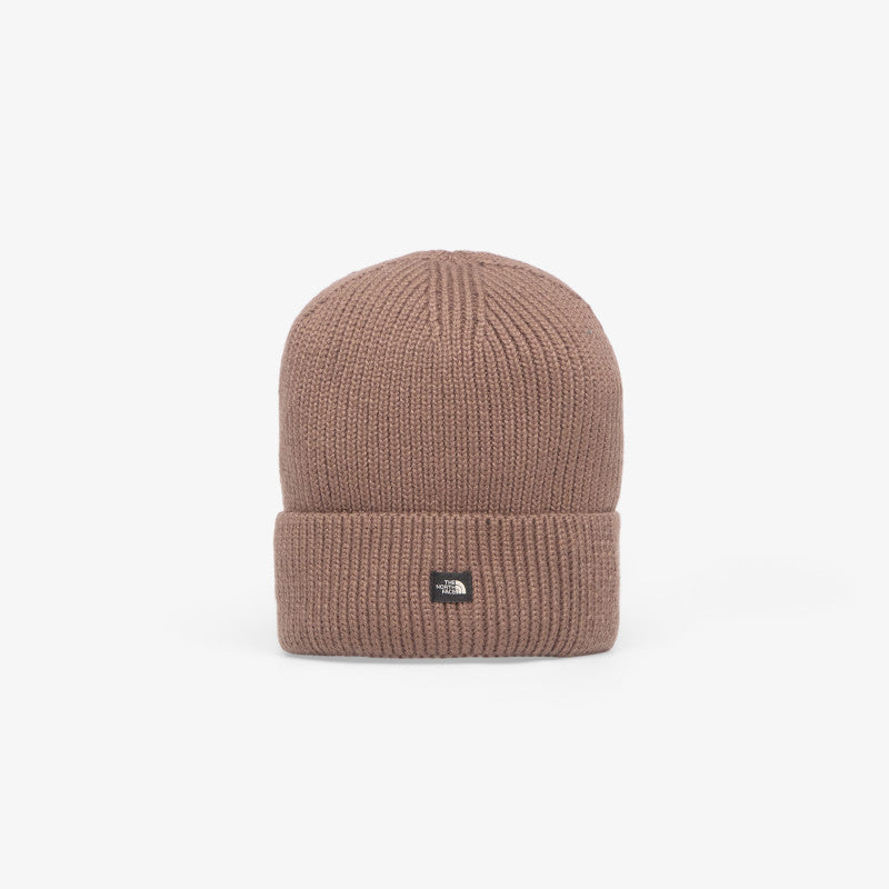 The North Face TNF Mini Logo Box Beanie Smokey Brown