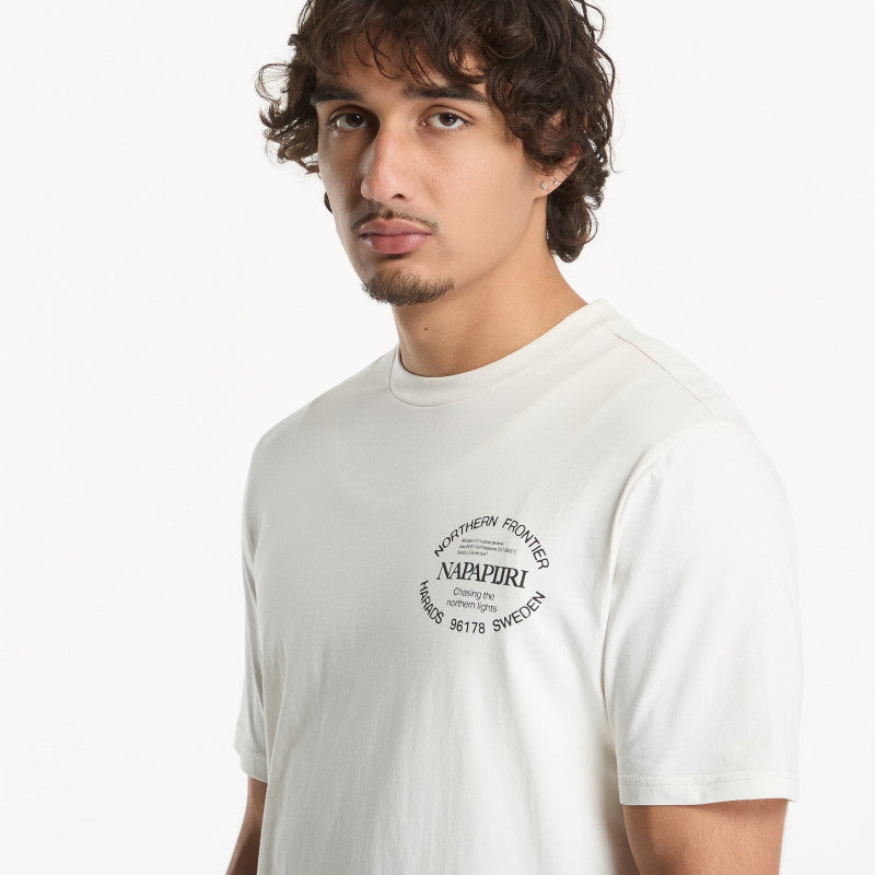 Napapijri Swhol Ss Fancy Beige