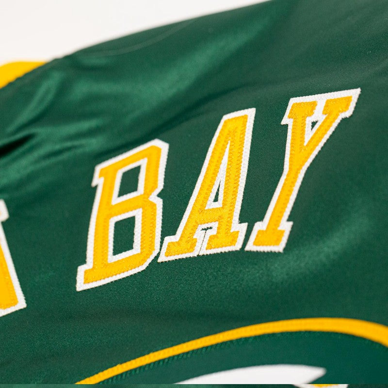 Mitchell & Ness NFL Heavyweight Satin Jacket Green Bay Packers