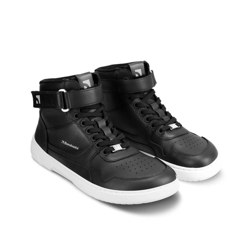 Barebarics Zing High Top Black & White Leather