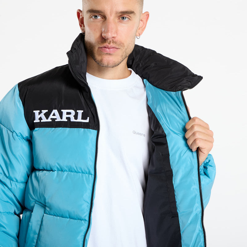 Karl Kani Retro Essential Puffer Jacket Blue