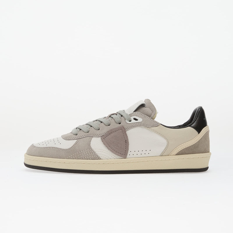 Philippe Model Pgal Low Man Veau Daim/ Blanc Noir