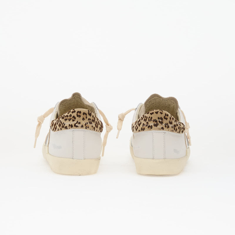 Philippe Model Prsx Low Woman Veau Leo/ Blanc Mud