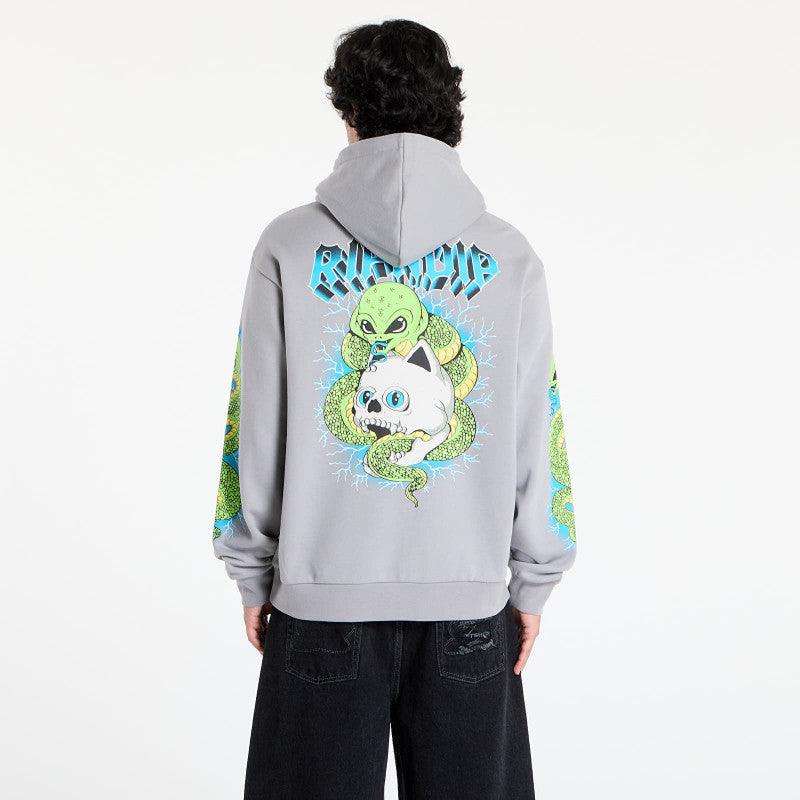 RIPNDIP Skull And Bones Hoodie Charcoal