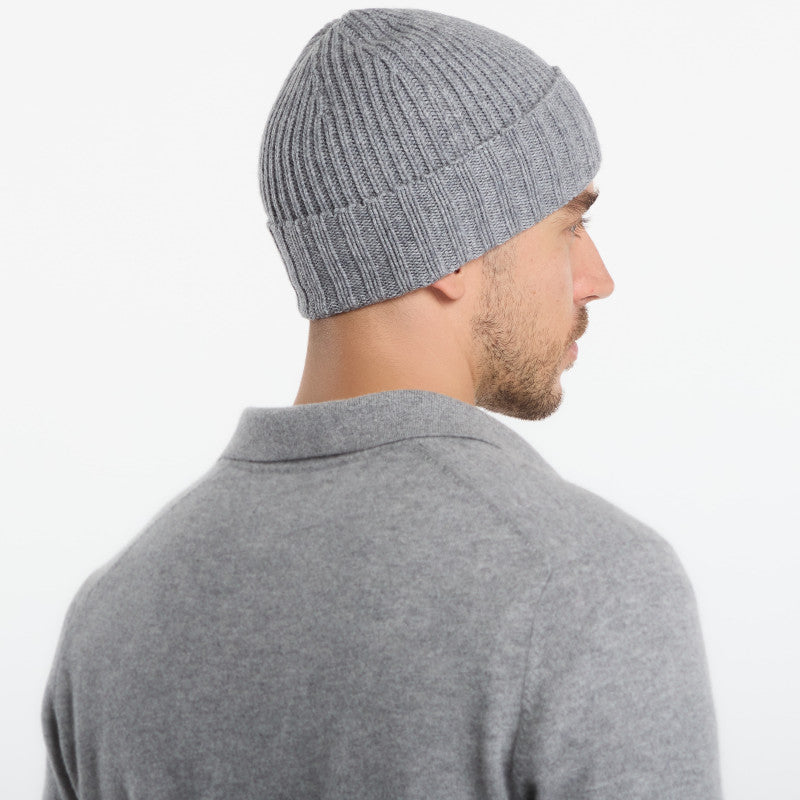 MC2 Saint Barth Sheldon Beanie Grey Melange