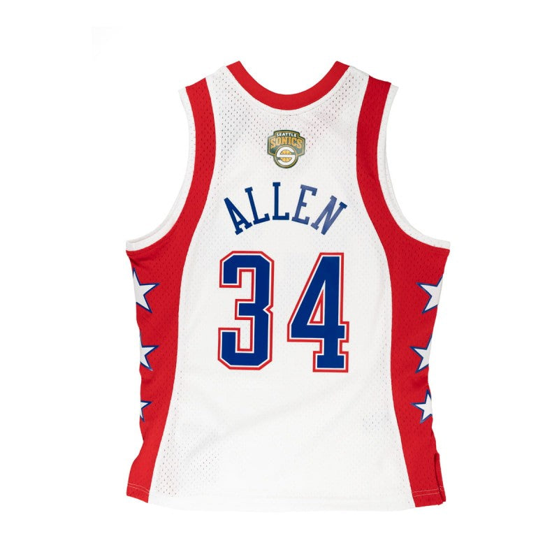 Mitchell & Ness NBA Swingman White Jersey All Star East 2004 Ray Allen