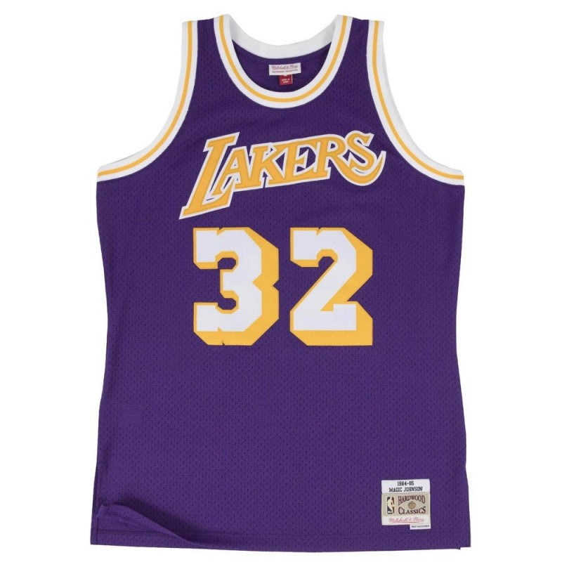 Mitchell & Ness Swingman Jersey Magic Johnson #32 Los Angeles Lakers