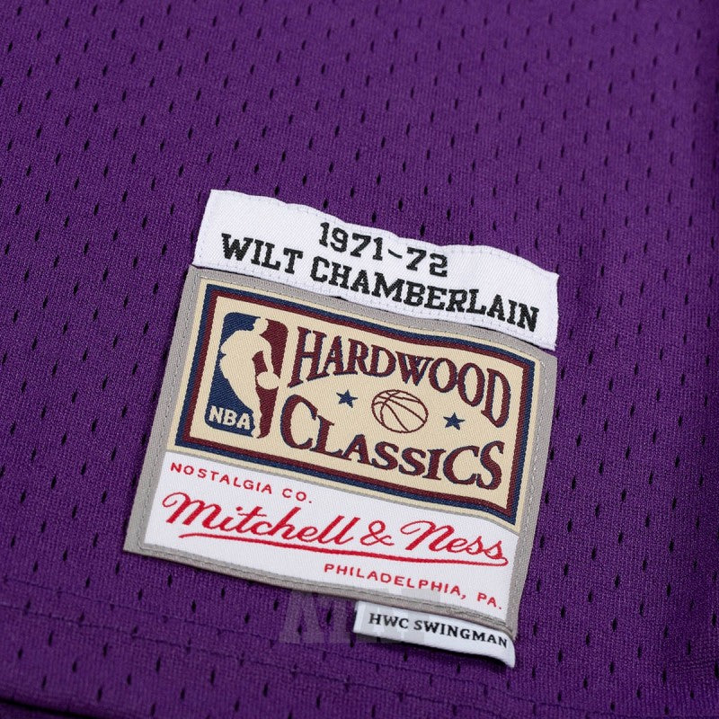 Mitchell & Ness NBA Swingman Jersey Los Angeles Lakers 1971-72 Wilt Chamberlain Purple