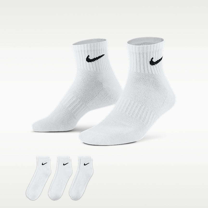 Nike Everyday Cushioned Training Ankle kojinės (3 poros)