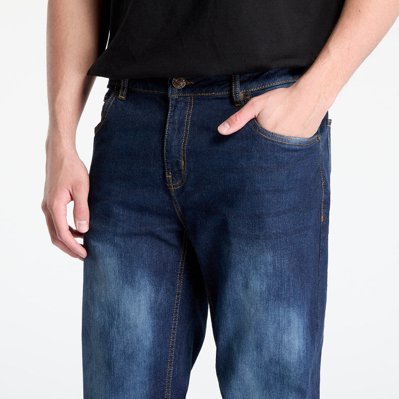 Jeansy Urban Classics Stretch Denim Pants Navy