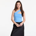 Urban Classics Ladies One Strap Top Horizon Blue
