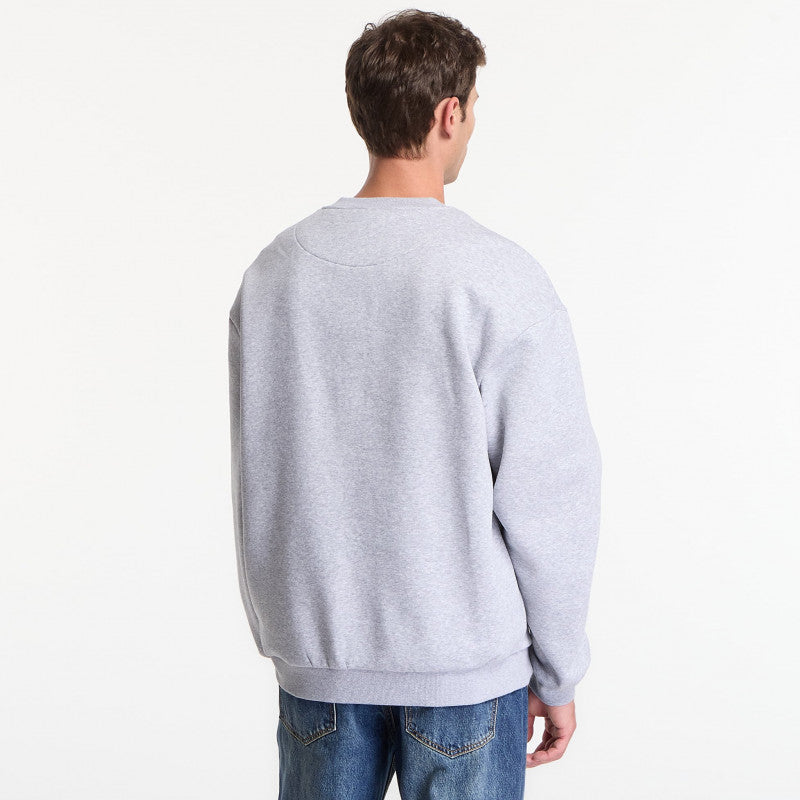 Urban Classics Fluffy Crewneck Heather Grey